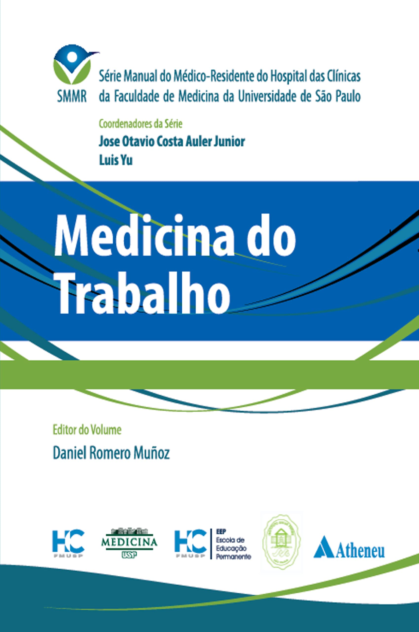 Capa do livro Medicina do Trabalho - por Daniel Romero Muñoz (Autor)